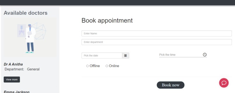 HealthAtHome – screenshot 2