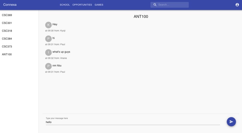 Connexa: The community for students, by students – screenshot 1