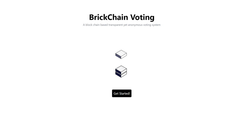 BrickChain Voting – screenshot 1