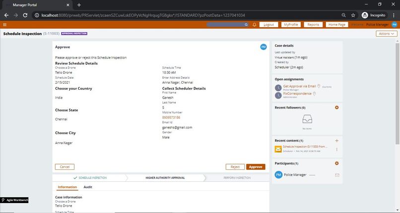 Social Distance Inspection through Drone -IBMServices & PEGA – screenshot 13