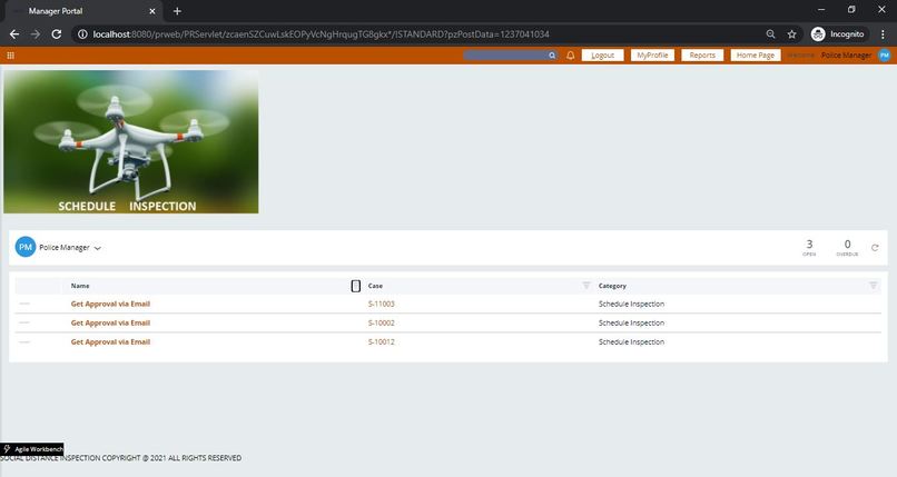 Social Distance Inspection through Drone -IBMServices & PEGA – screenshot 12
