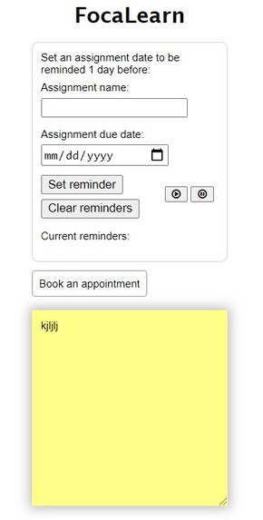 FocaLearn – screenshot 1