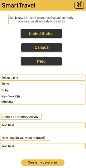 SmartTravel – screenshot 1