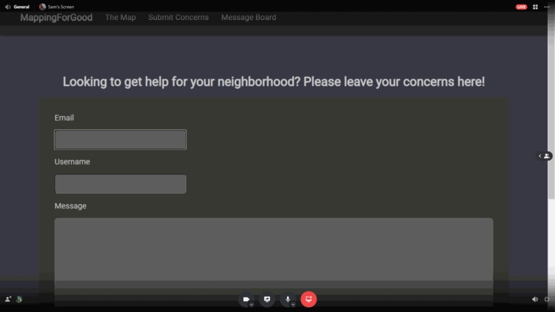 MappingForGood – screenshot 3