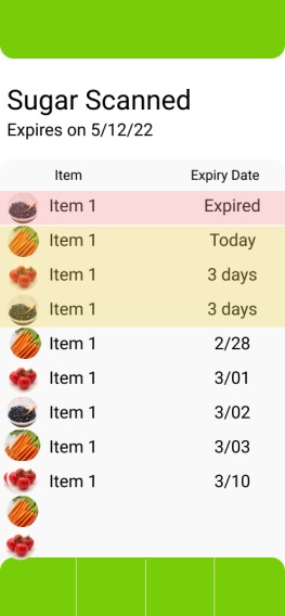Clever fridge – screenshot 4