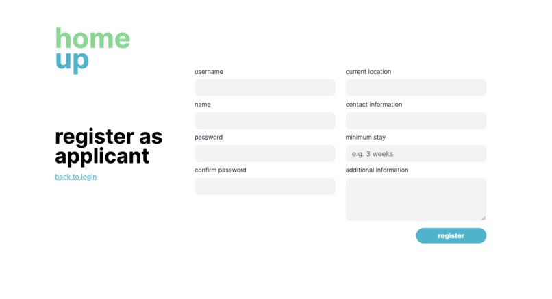 HomeUp – screenshot 2