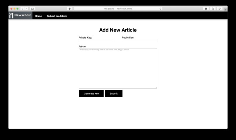 Newschain – screenshot 3