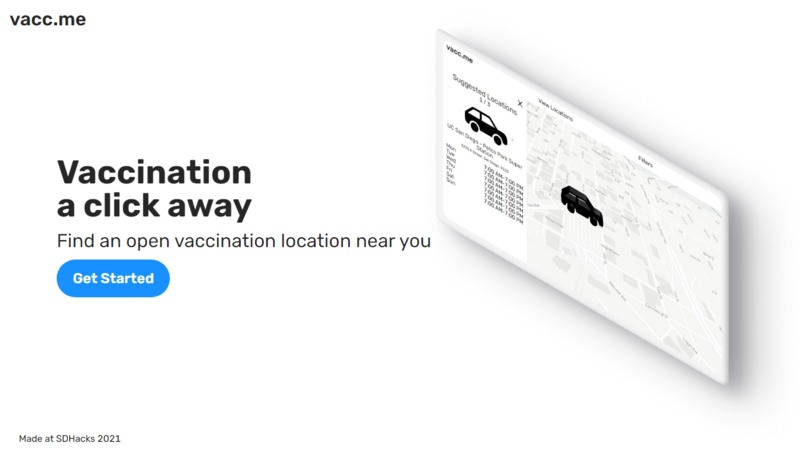 vacc.me – screenshot 1