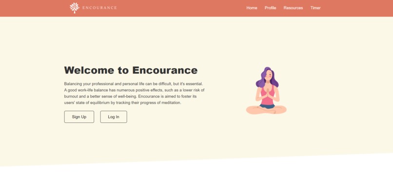 Encourance – screenshot 1