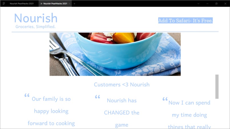Nourish – screenshot 2