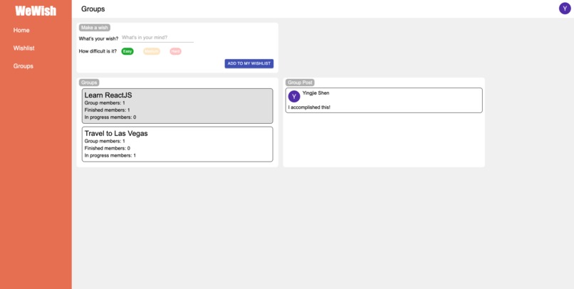 WeWish – screenshot 5