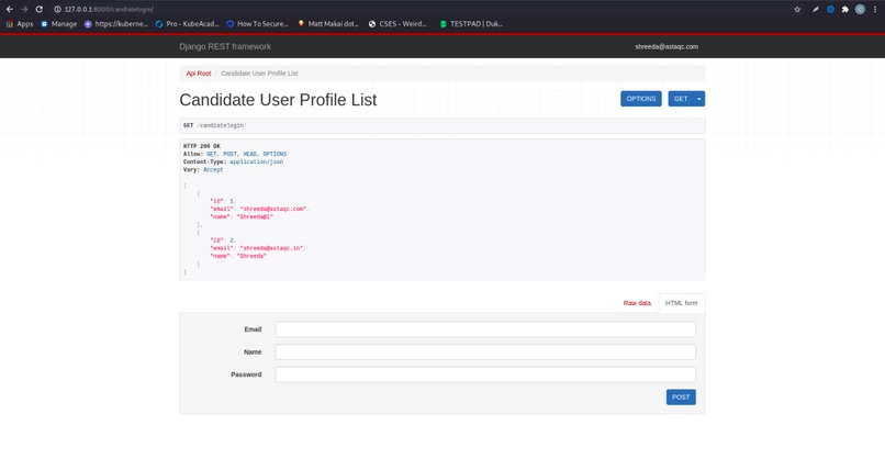 JobPortal API – screenshot 5