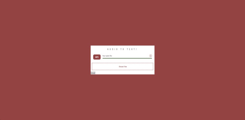 Transcribe Audio to Text – screenshot 1