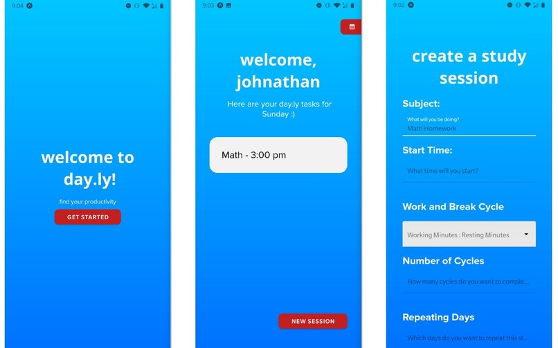 day.ly – screenshot 1