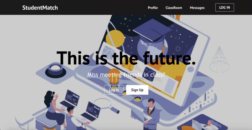StudentMatch – screenshot 1
