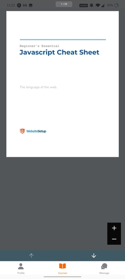 RIT MyCourses Mobile Application – screenshot 7