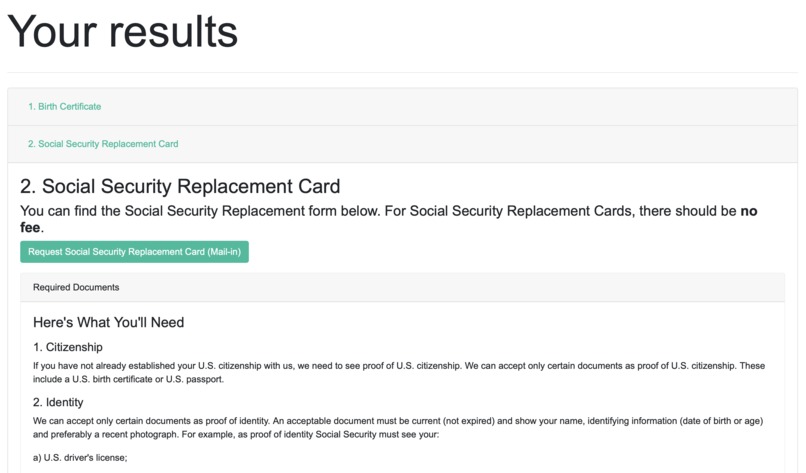 California Re-Entry ID Tool – screenshot 3