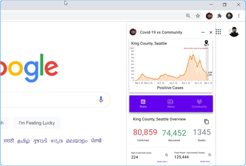 Covid VS Community – screenshot 1