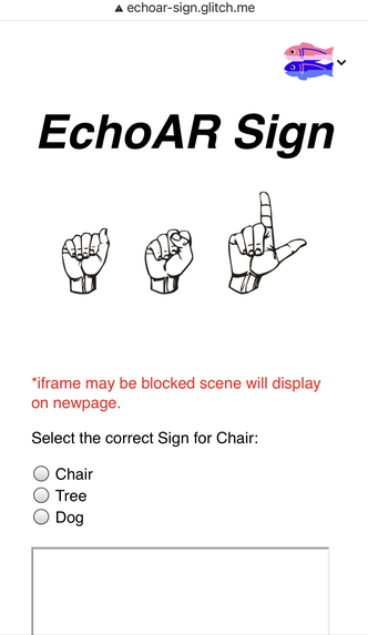 EchoAR Sign – screenshot 1
