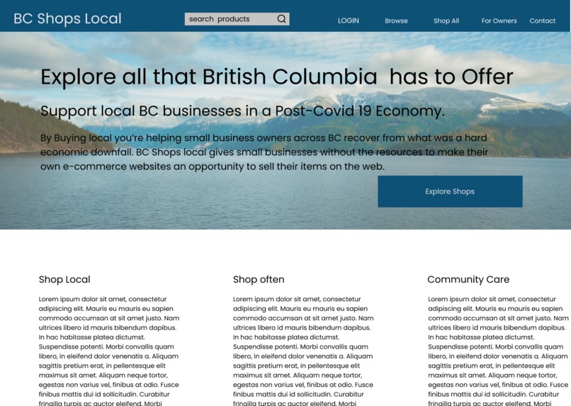 Bc shops local  – screenshot 1