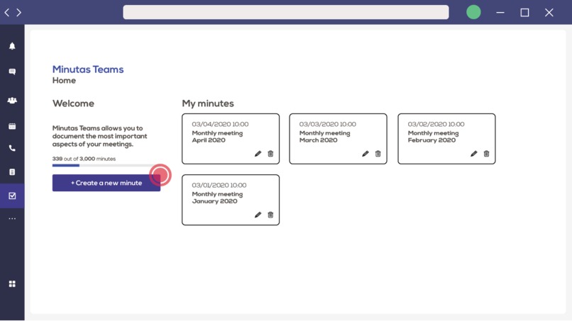 Minutas Teams – screenshot 1