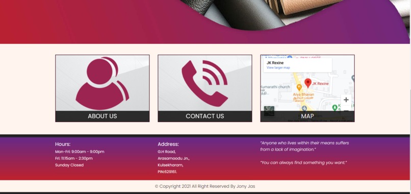 Responsive Portfolio Website – screenshot 1