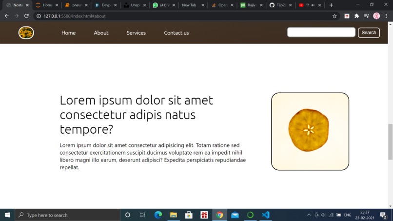  A responsive web application - Nostalgia – screenshot 2