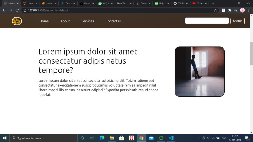  A responsive web application - Nostalgia – screenshot 3