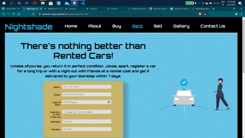 Nightshade Motors Pvt. Ltd. – screenshot 4