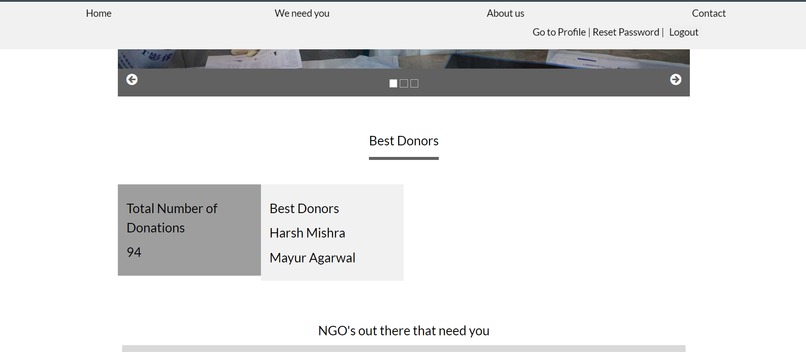 Donate-Cart-for-NGO-By-Devang-Sharma – screenshot 2