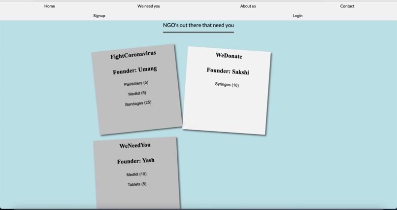 Donate-Cart-for-NGO-By-Devang-Sharma – screenshot 5