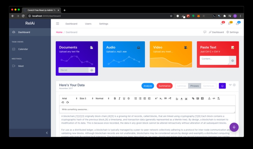 RelAi – screenshot 1