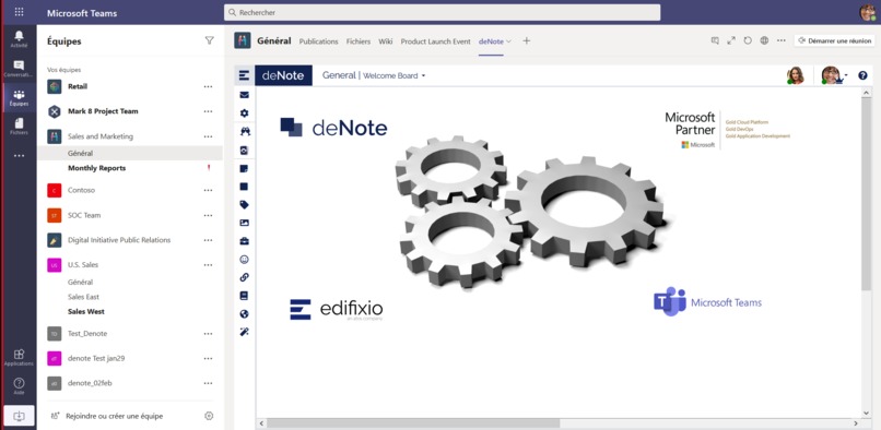 deNote – screenshot 1
