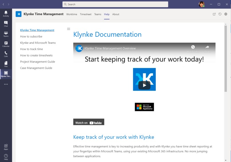 Klynke Time Management – screenshot 5