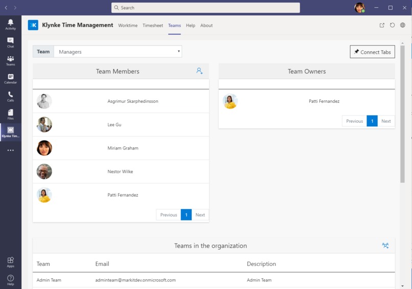 Klynke Time Management – screenshot 4