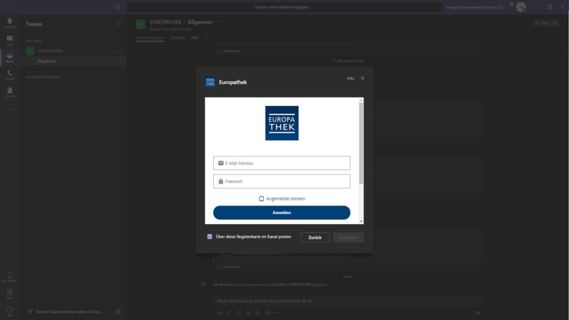 EUROPATHEK | macht Wissen mobil – screenshot 1
