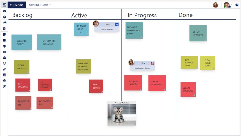 deNote – screenshot 2