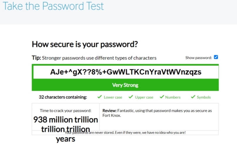 Secure PassGen – screenshot 3