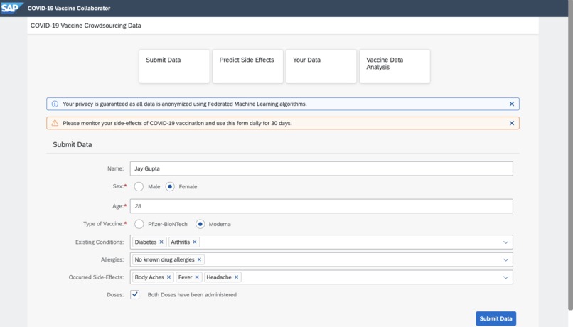 VaccineTogether – screenshot 3