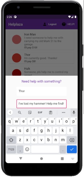 Helplaza – screenshot 3