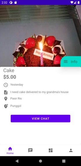 HelpLah – screenshot 2