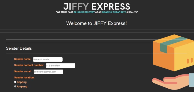 JIFFY Express – screenshot 3