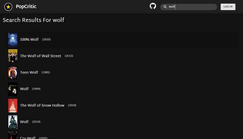 PopCritic – screenshot 2