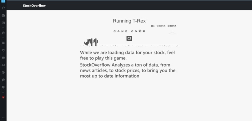 StockOverflow – screenshot 3