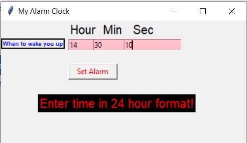 My Alarm Clock! – screenshot 1