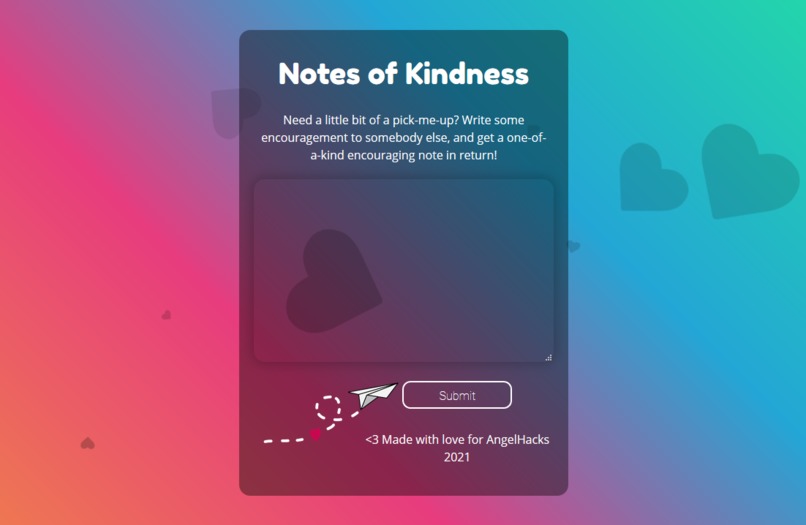 Notes of Kindness – screenshot 1