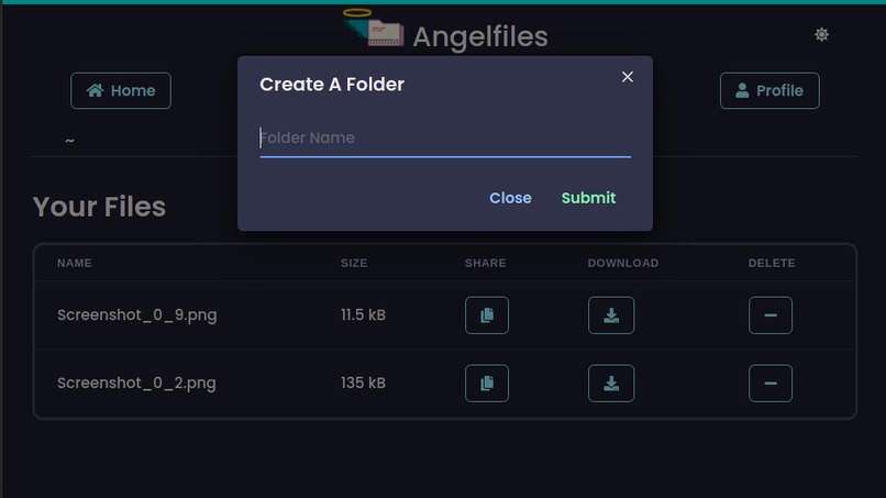 Angelfiles – screenshot 3