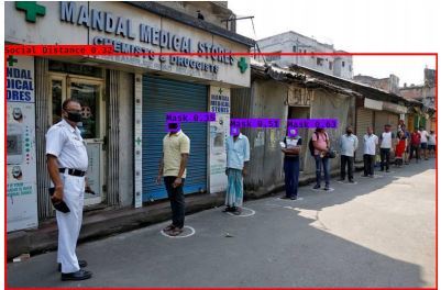 Social Distance Inspection through Drone-IBM Services & PEGA – screenshot 1