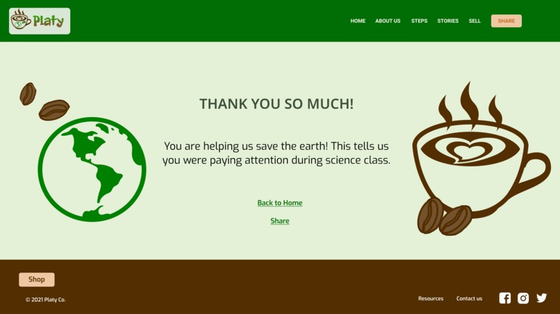 Platy- The Planet Loyalty Portal – screenshot 5
