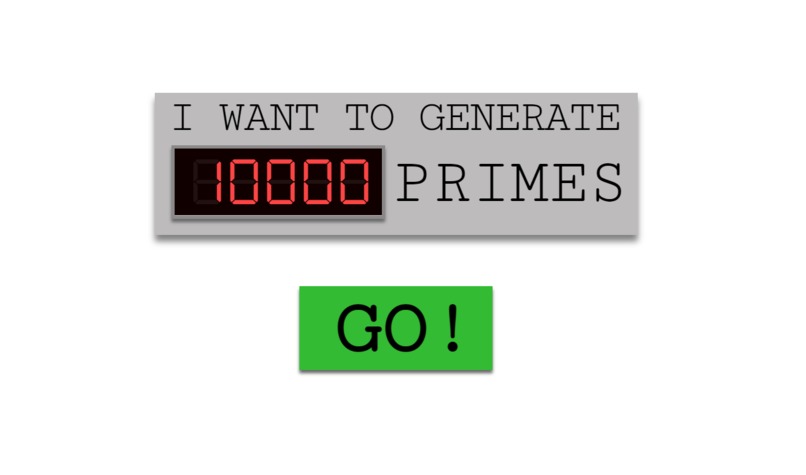 Prime Generation Visualizer  – screenshot 1
